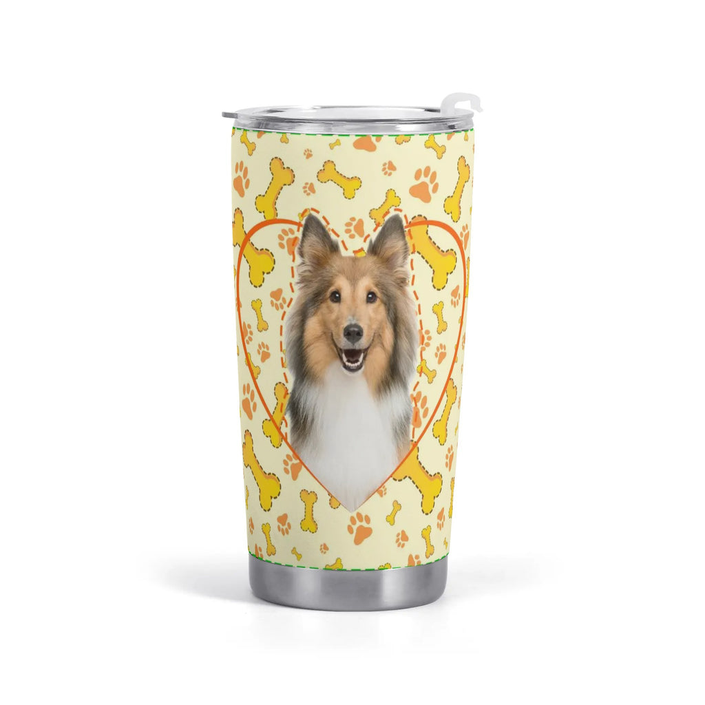 Dog image Car cup