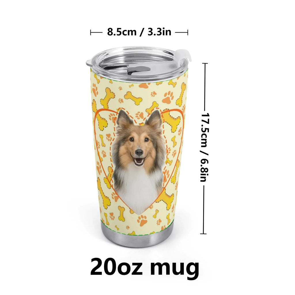 Dog image Car cup